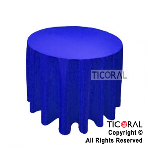 MANTEL LISO HS2201-5 AZUL 213CM DIAM PLASTICO x 1